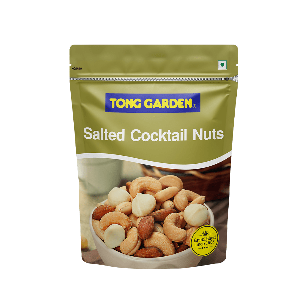 Tong Garden Saltd Cocktail Nuts (380g) - The Gift Studio