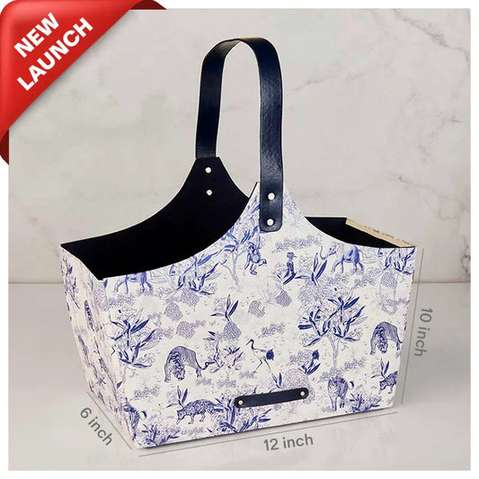Jungle Lore Tote Bag 12X6X10 Inch_The Gift Studio