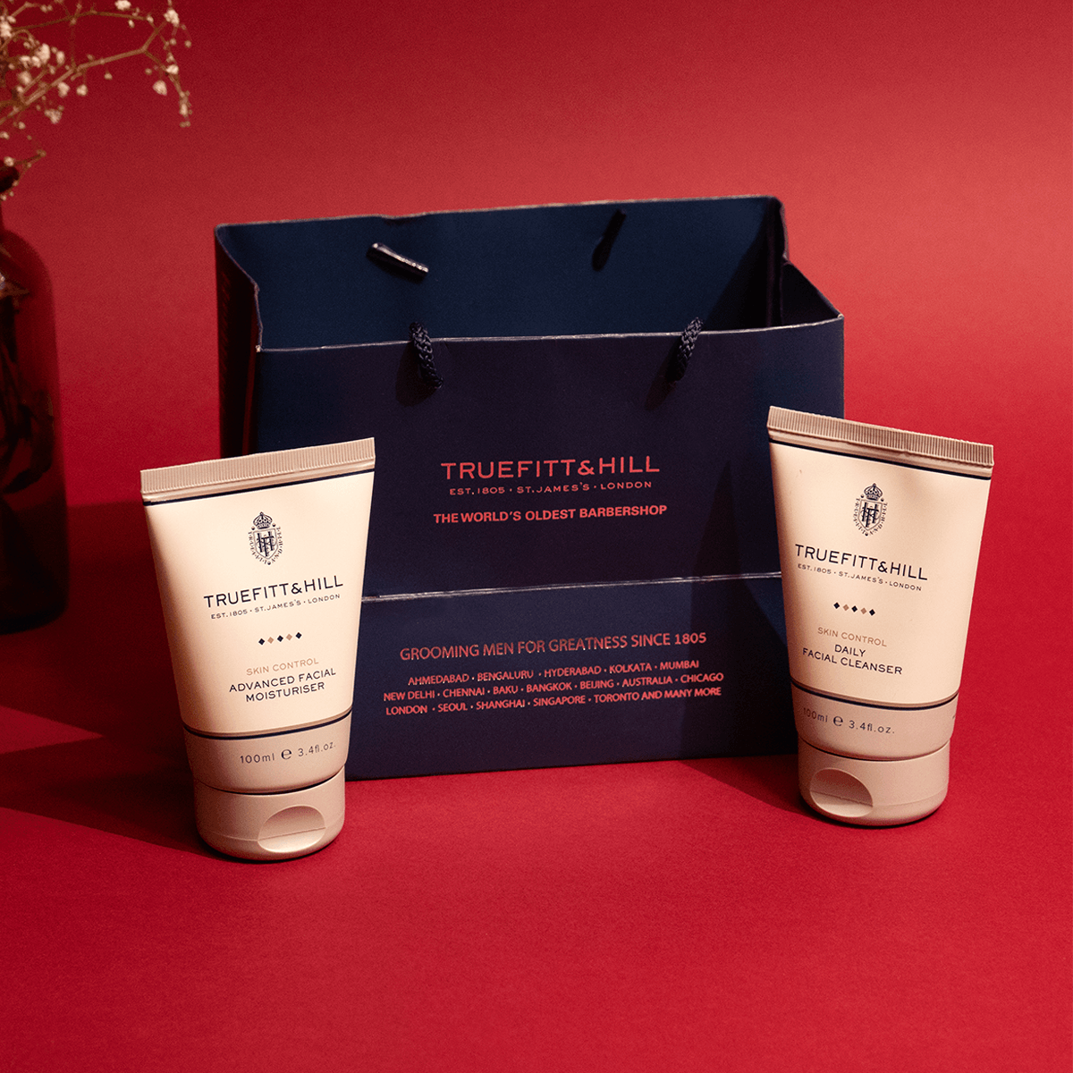 Truefitt & Hill Ultimate comfort Facial Gift Set for Men - The Gift Studio