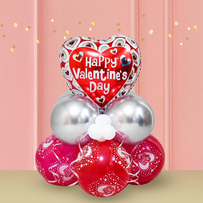 Valentine's Day Delight Balloon Bouquet - The Gift Studio