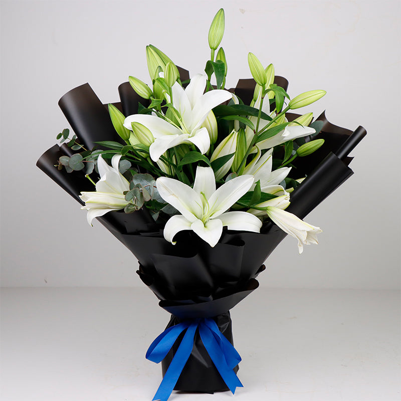 White Lily Bouquet