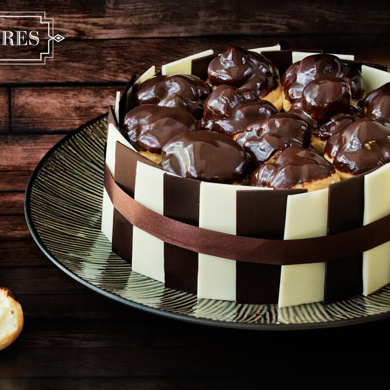 Chocolate Belgian Profiterole Cake
