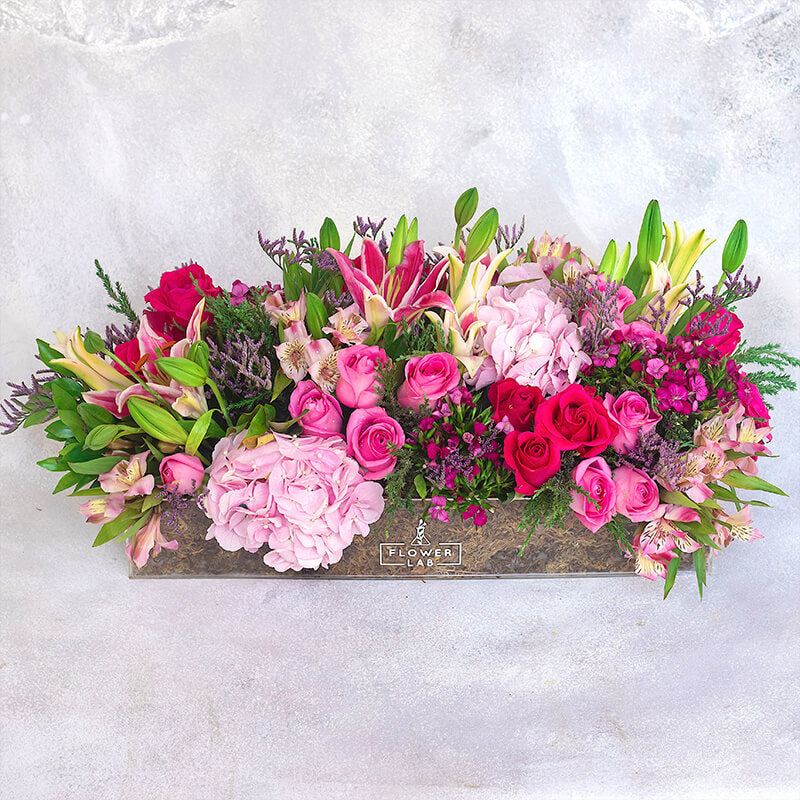 Pretty In Pink In Acrylic Box (Small)