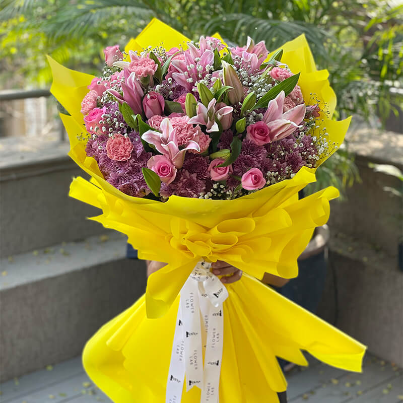 Spring Miracle Hand Bouquet