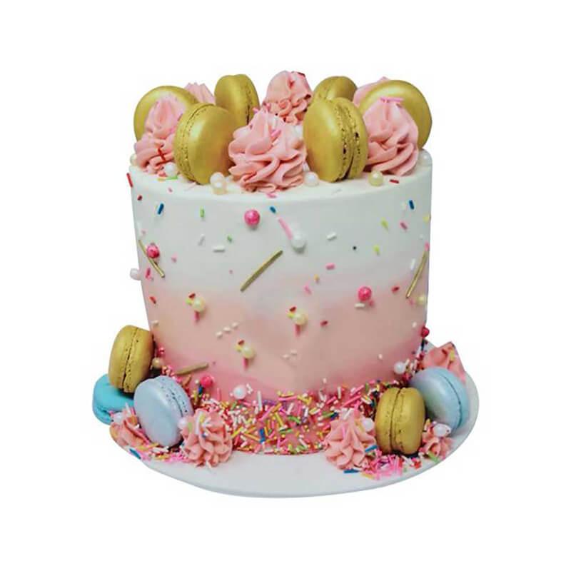 Macaron Cake - Pink - The Gift Studio