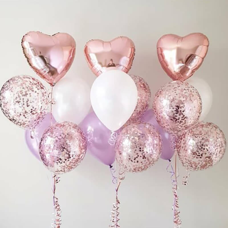 Heart Balloons, Confetti Balloons & Latex Balloons