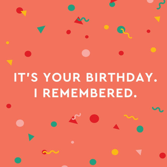Its your bday - The Gift Studio