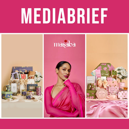 Mediabrief- Masaba Gupta collaborates with The Gift Studio for exclusive festive collection