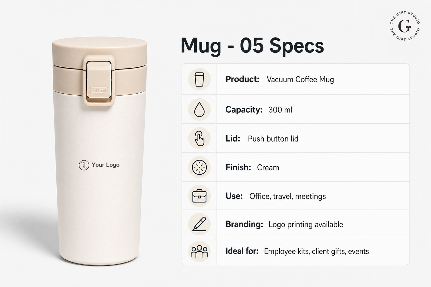 ThermoClick Travel Mug