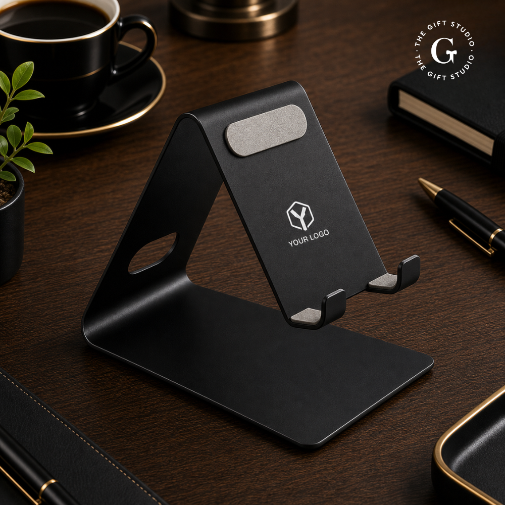 TGS Black phone stand