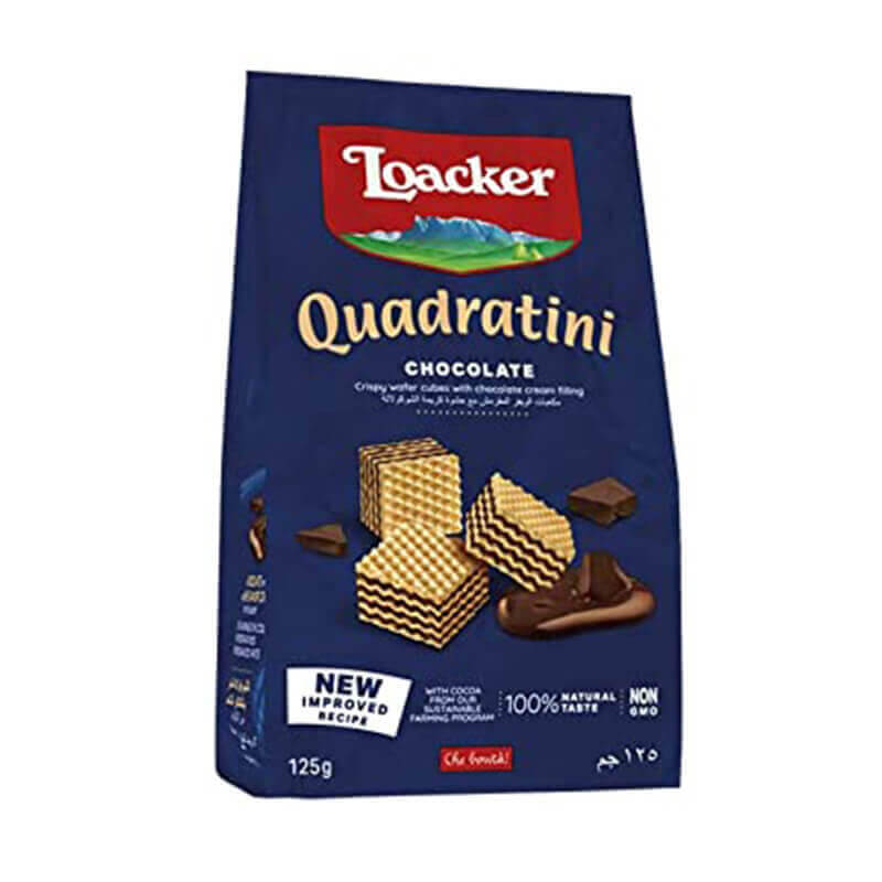 Loacker Quadratini Creamkakao Wafer 125G