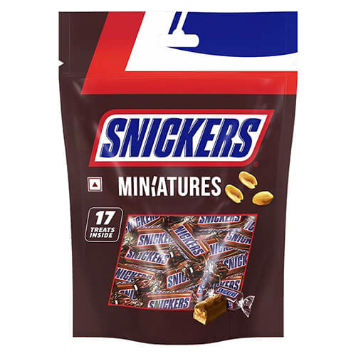 Snickers Peanut Chocolate Miniatures 132G
