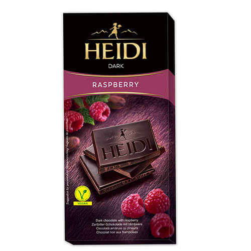 Heidi Dark Raspberry Chocolate 80G