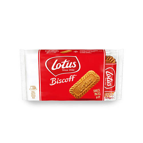 Lotus Biscoff Caramelised Biscuit 124G