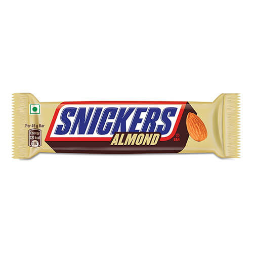 Snickers Almond Filled Chocolate Bar 45G