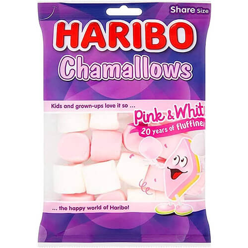 Haribo Chamallows Pink & White 140-160G