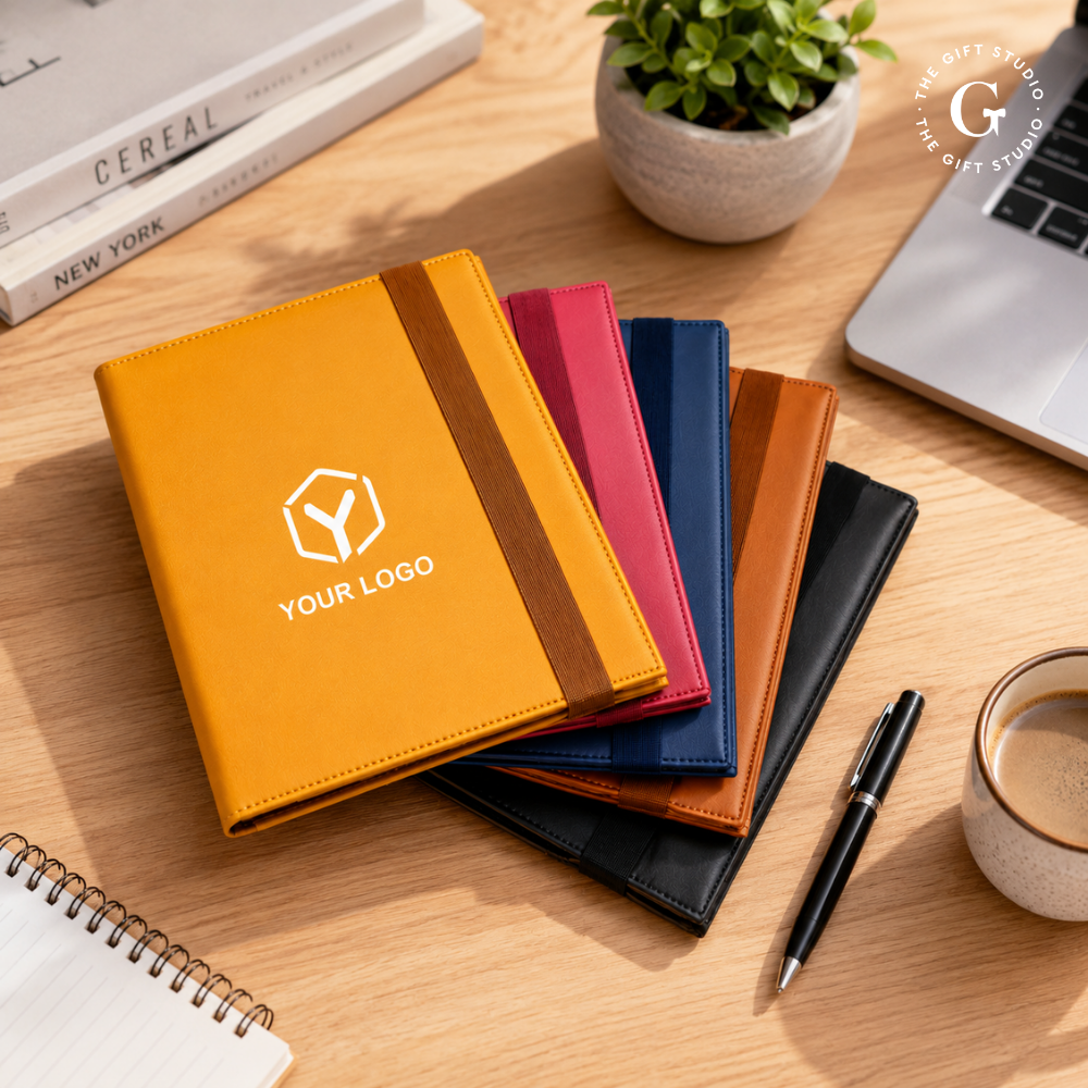 Work portfolio with Multiple Compartment Organizer with "your logo" and TGS branding
