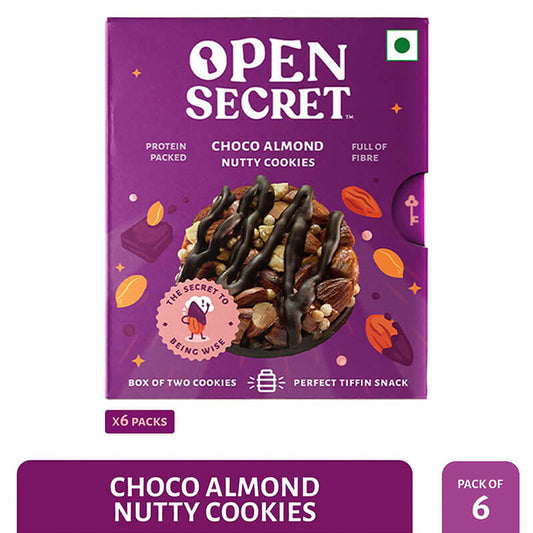 Choco Almond Nutty Cookies Story Box