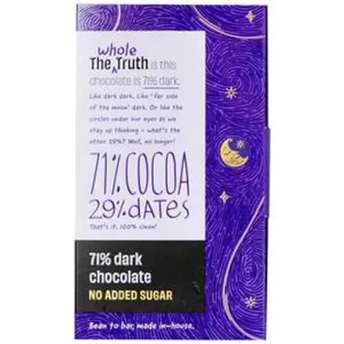 The Whole Truth Dark Chocolate 71Per 80G