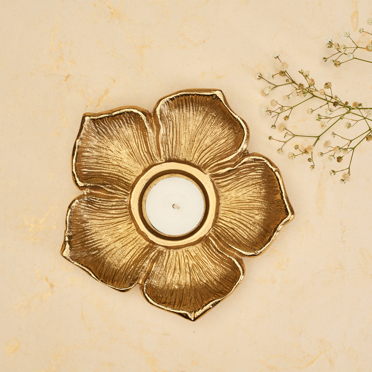 Floral Petal T-Lite Holder