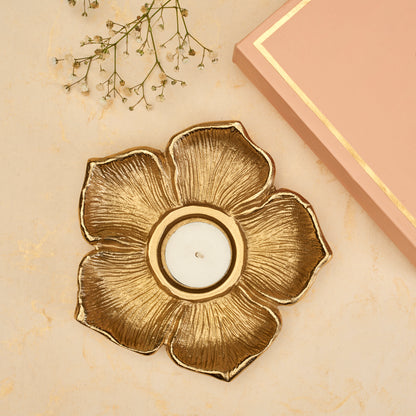 Floral Petal T-Lite Holder