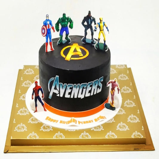 Avengers Cake - The Gift Studio