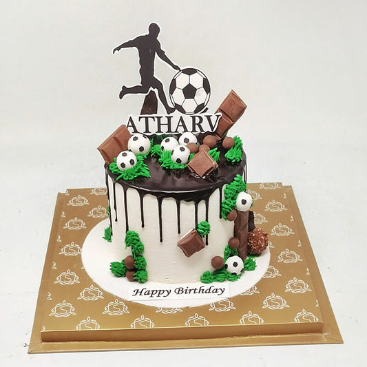 Football Chocolate Cake