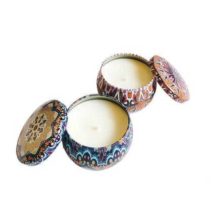 Multi Color TIN CANDLE