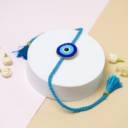 Blue Evil Eye Rakhi