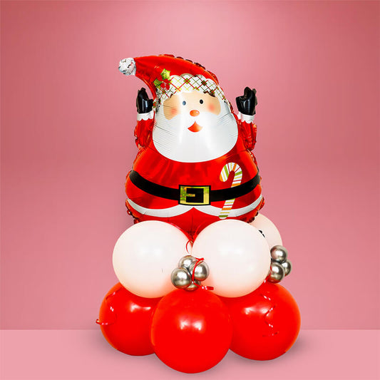 Cute Santa Balloon Arrangement