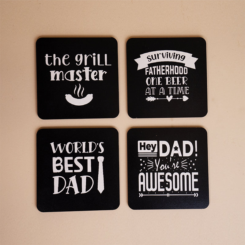 Coasters Father's Day 24 - Set of 4P