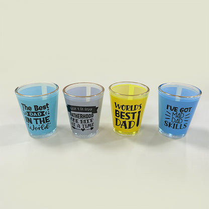 Shot Glasses Father'S Day- Set of 4P