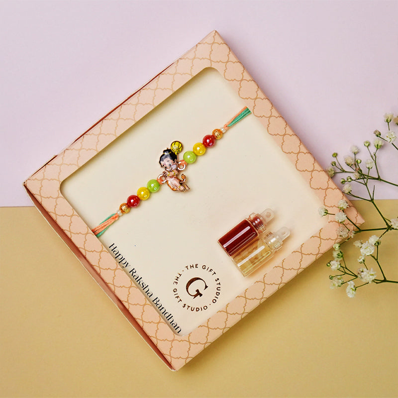 Bal Hanuman Kids Rakhi - The Gift Studio