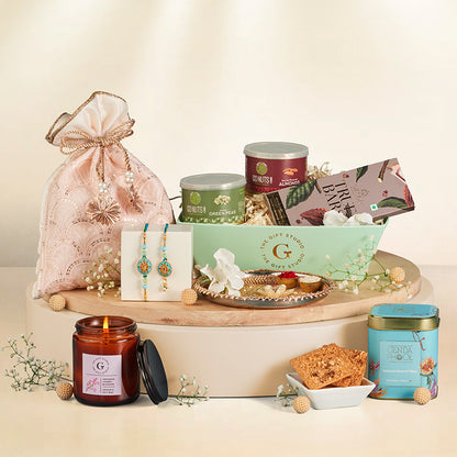 Bhaiya-Bhabhi Indulgence Rakhi Hamper