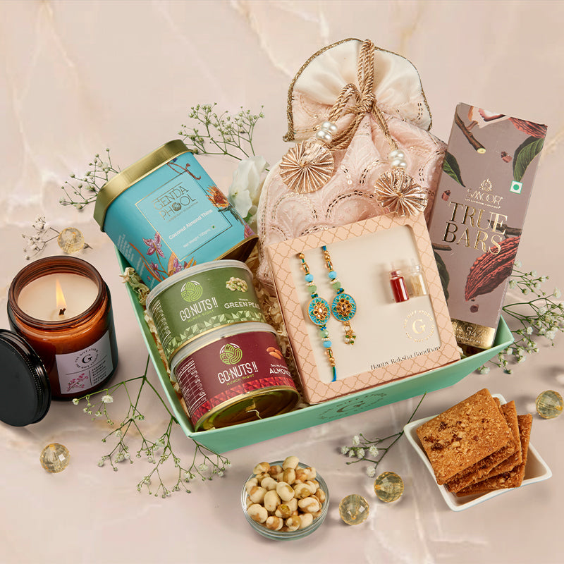 Bhaiya-Bhabhi Indulgence Rakhi Hamper