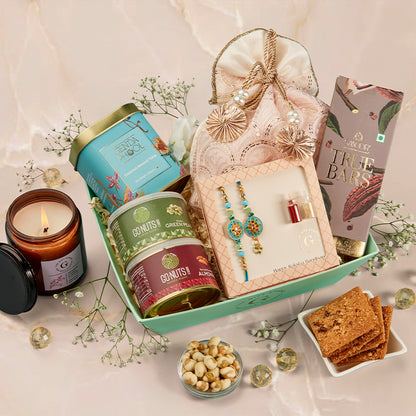 Bhaiya-Bhabhi Indulgence Rakhi Hamper