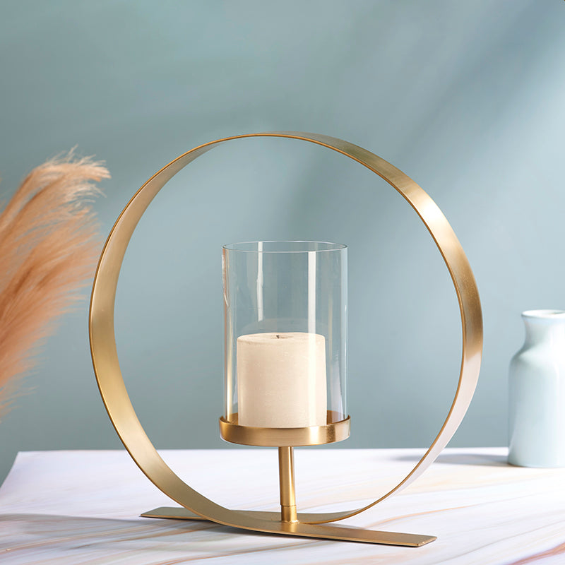 Luxe Round Candle Holder