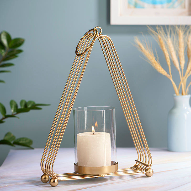 Sleek Wire Candle Prism