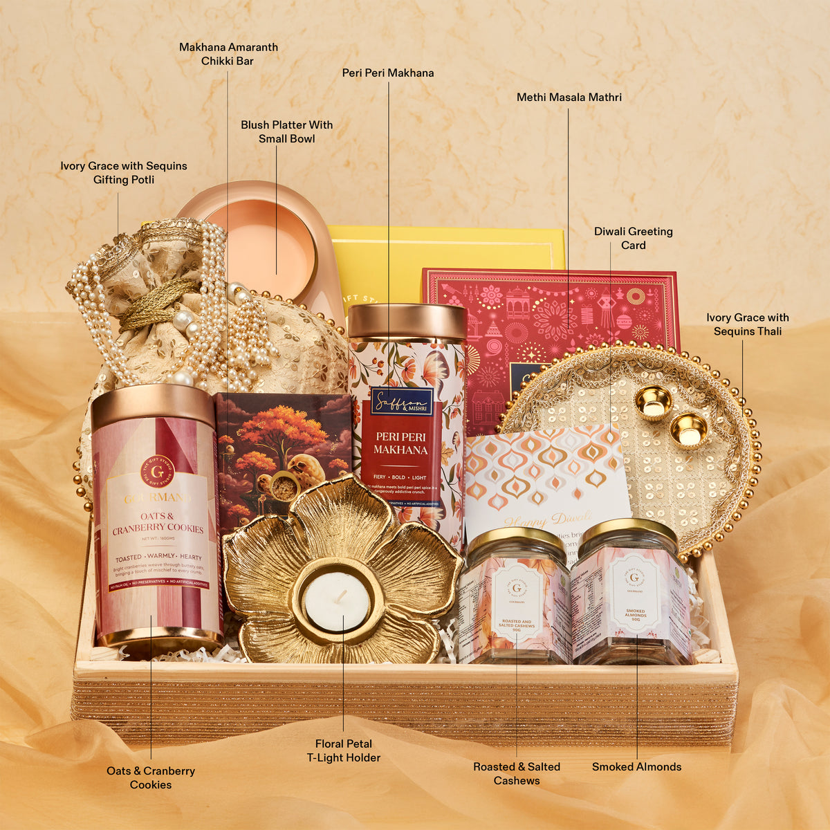 Luxe Gourmet Diwali Tray