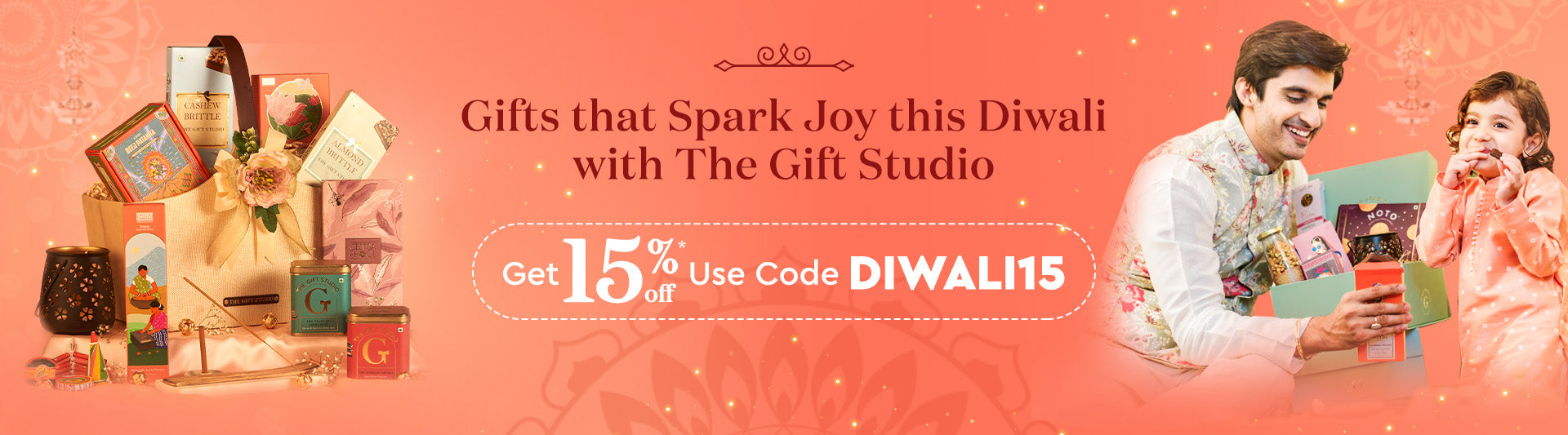 Divine Diwali Gift Hamper: Gift/Send Diwali Gifts Online JVS1189421 |IGP.com