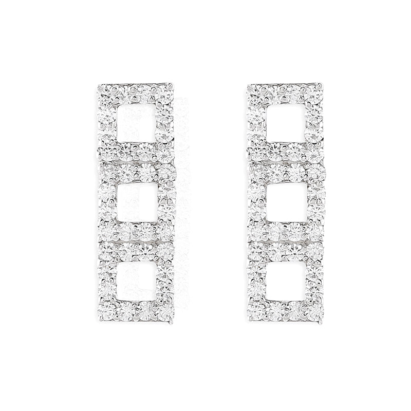 Zirconia Ash Earrings