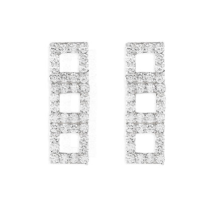 Zirconia Ash Earrings