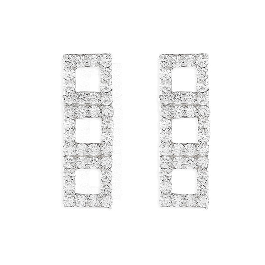 Zirconia Ash Earrings - The Gift Studio