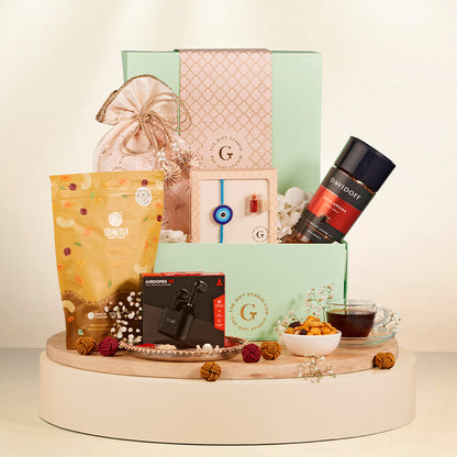 Smart Tech & Treats Rakhi Hamper