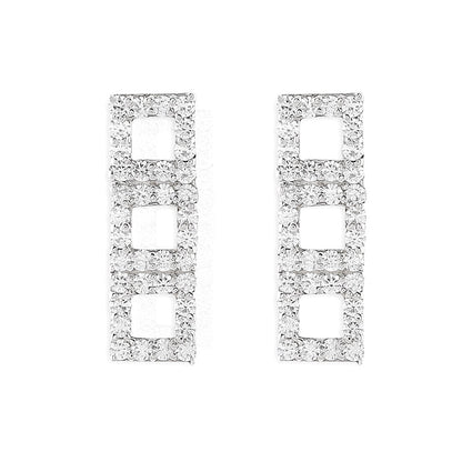 Zirconia Ash Earrings