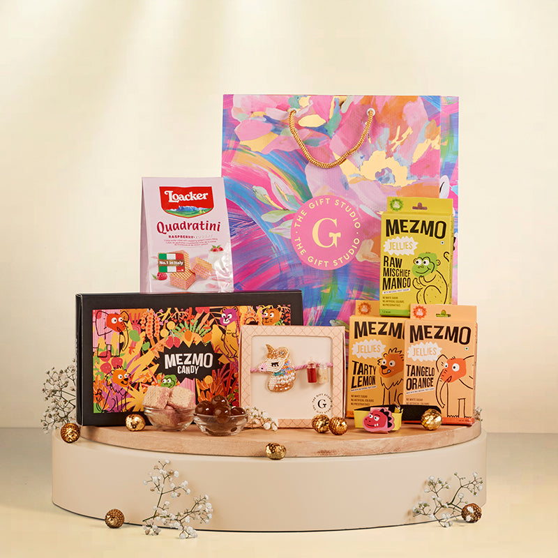 Unicorn Dreams Kids Rakhi Hamper