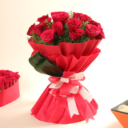 20 Red Roses Bouquet
