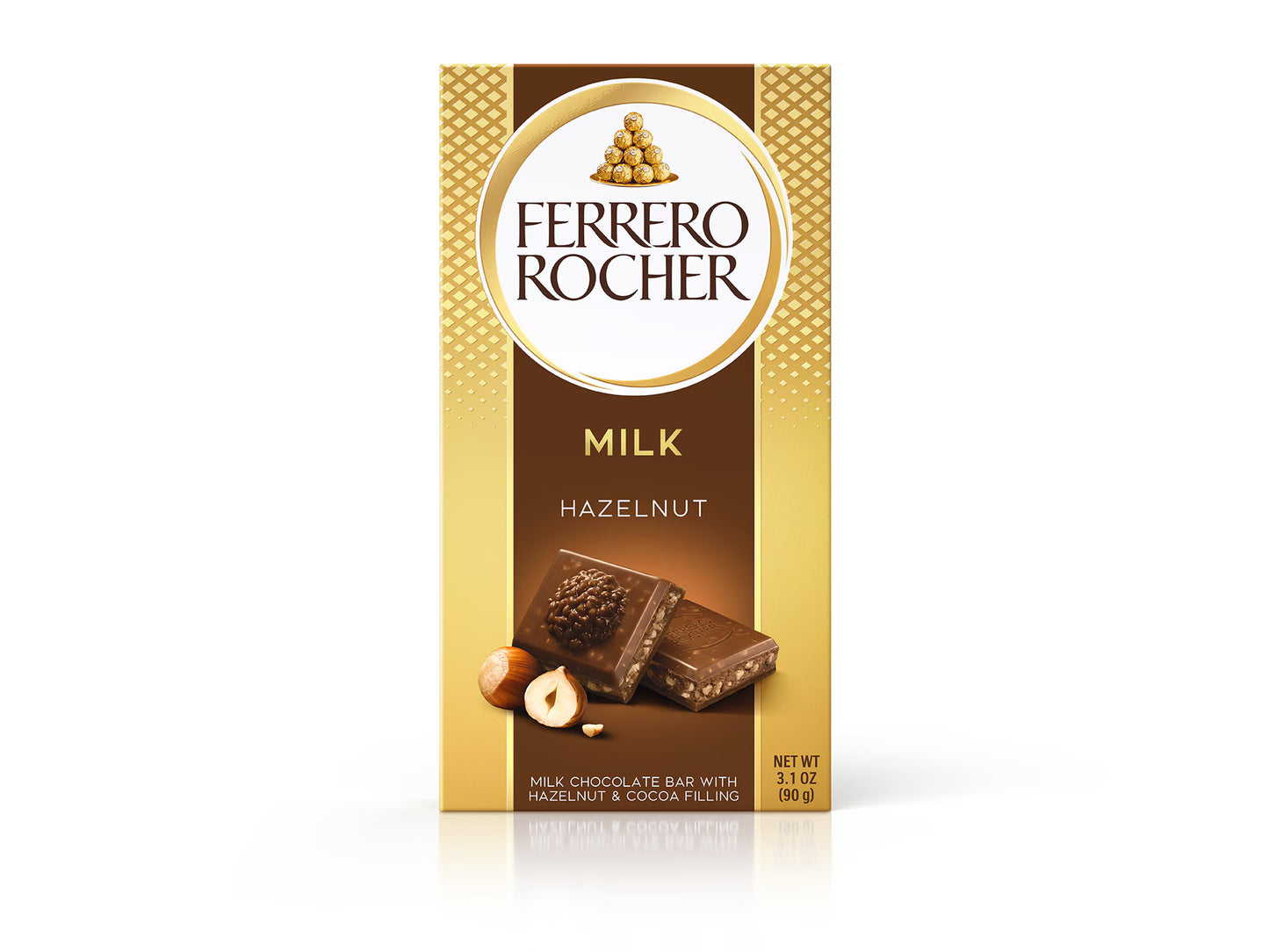 Ferrero Rocher Milk Hazelnut Chocolate Bar