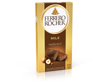 Ferrero Rocher Milk Hazelnut Chocolate Bar