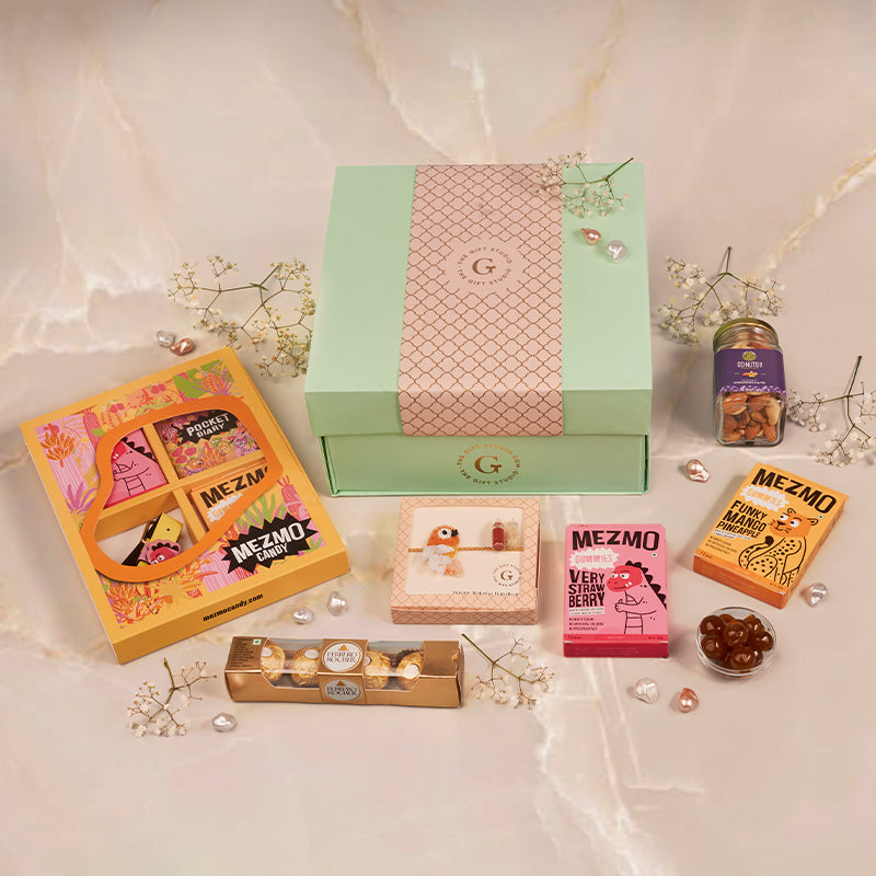 Beaded Bliss Kids Rakhi Hamper